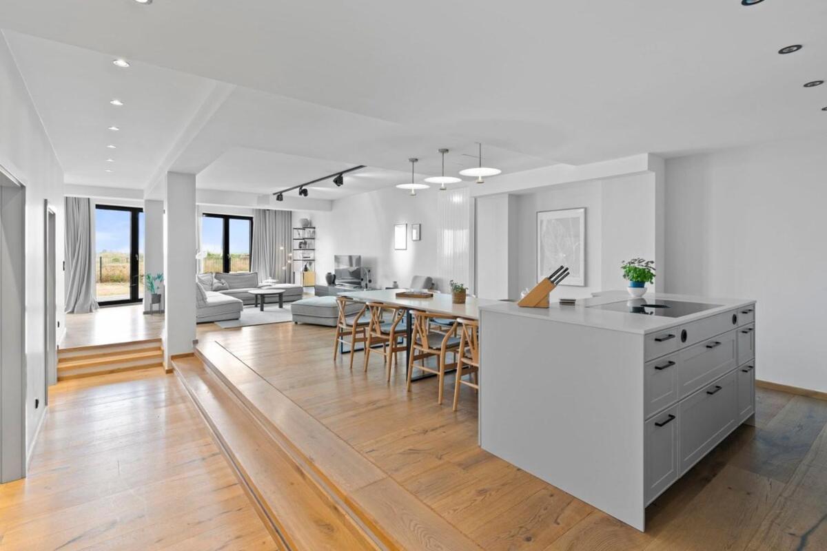 Luxus Meerblick Strand & Sauna & Garten & Heimkino Glowe Εξωτερικό φωτογραφία