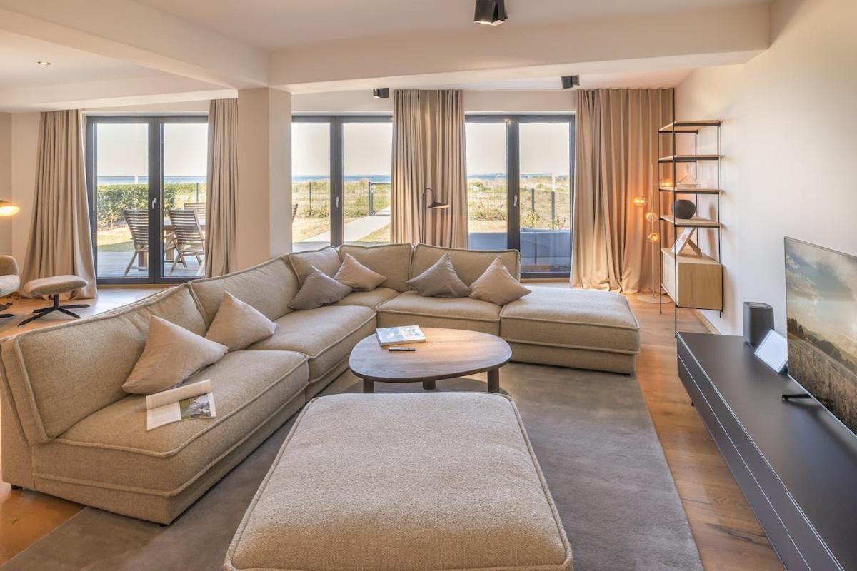 Luxus Meerblick Strand & Sauna & Garten & Heimkino Glowe Εξωτερικό φωτογραφία